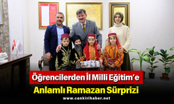 Öğrencilerden İl Milli Eğitim’e Anlamlı Ramazan Sürprizi