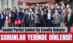 Saadet Partisi Çankırı’da Esnafla Buluştu: Sorunlar Yerinde Dinlendi!