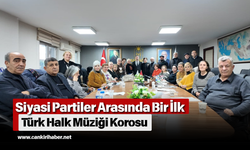 Siyasi Partiler Arasında Bir İlk: Türk Halk Müziği Korosu
