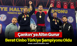Çankırı’ya Altın Gurur: Berat Cinbo Türkiye Şampiyonu Oldu