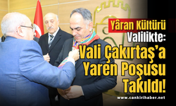 Yâran Kültürü Valilikte: Vali Çakırtaş’a Yaren Poşusu Takıldı!