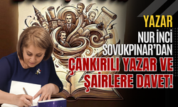 Yazar Nur İnci Sovukpınar’dan Çankırılı Yazar ve Şairlere Davet!