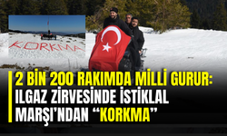 2 Bin 200 Rakımda Milli Gurur: Ilgaz Zirvesinde İstiklal Marşı’ndan “Korkma”