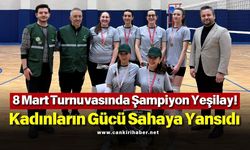 8 Mart Turnuvasında Şampiyon Yeşilay! Kadınların Gücü Sahaya Yansıdı