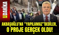 Akbaşoğlu’na “Yapılamaz” Dediler, O Proje Gerçek Oldu!