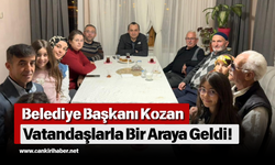 Belediye Başkanı Kozan Vatandaşlarla Bir Araya Geldi!