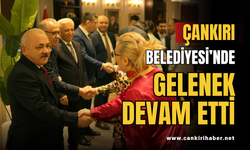 Çankırı Belediyesi’nde Gelenek Devam Etti