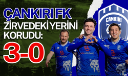 Çankırı FK Zirvedeki Yerini Korudu: 3-0