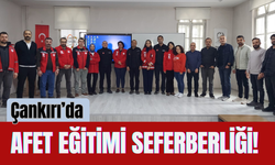 Çankırı’da Afet Eğitimi Seferberliği!