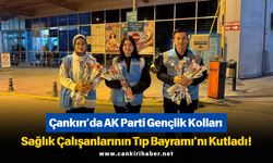 Çankırı’da AK Parti Gençlik Kolları Sağlık Çalışanlarının Tıp Bayramı’nı Kutladı!