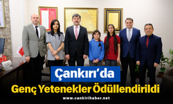 Çankırı’da Genç Yetenekler Ödüllendirildi