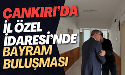 Çankırı’da İl Özel İdaresi’nde Bayram Buluşması!