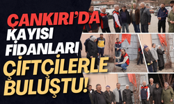Çankırı’da Kayısı Fidanları Çiftçilerle Buluştu!