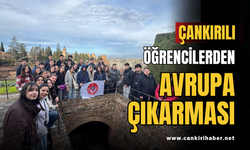 Çankırılı Öğrencilerden Avrupa Çıkarması