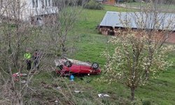 Direksiyon Hakimiyetini Kaybetti, Takla Attı!