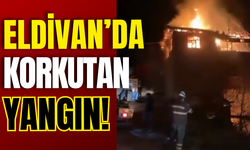 Eldivan’da Korkutan Yangın!