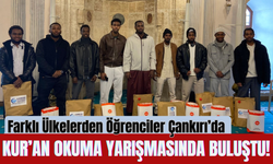 Farklı Ülkelerden Öğrenciler Çankırı’da Kur’an Okuma Yarışmasında Buluştu!