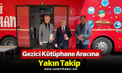Gezici Kütüphane Aracına Yakın Takip
