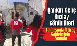 Çankırı Genç Kızılay Gönüllüleri Ramazanda İhtiyaç Sahiplerinin Yanında