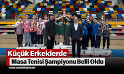 Küçük Erkeklerde Masa Tenisi Şampiyonu Belli Oldu