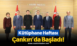 Kütüphane Haftası Çankırı’da Başladı!