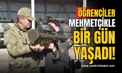Öğrenciler Mehmetçikle Bir Gün Yaşadı!