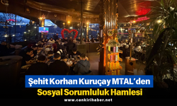 Şehit Korhan Kuruçay MTAL’den Sosyal Sorumluluk Hamlesi
