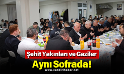 Şehit Yakınları ve Gaziler Aynı Sofrada!
