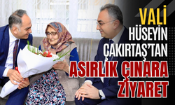 Vali Hüseyin Çakırtaş’tan Asırlık Çınara Ziyaret