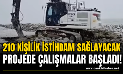 210 Kişilik İstihdam Sağlayacak Projede Çalışmalar Başladı!