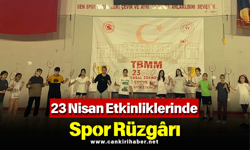 23 Nisan Etkinliklerinde Spor Rüzgârı