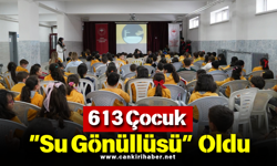 613 Çocuk “Su Gönüllüsü” Oldu
