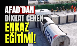 AFAD’dan Dikkat Çeken Enkaz Eğitimi!
