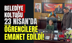 Belediye Koltuğu 23 Nisan’da Öğrencilere Emanet Edildi!