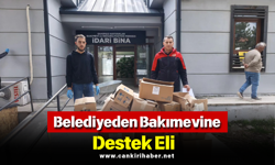 Belediyeden Bakımevine Destek Eli