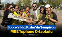 Bocce Yıldız Kızlar’da Şampiyon MKE Tophane Ortaokulu