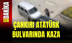 Çankırı Atatürk Bulvarında Kaza
