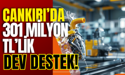 Çankırı’da 301 Milyon TL’lik Dev Destek!
