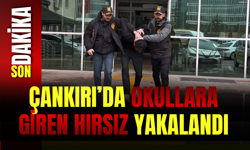 Çankırı’da Okullara Giren Hırsız Yakalandı