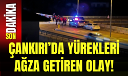 Çankırı’da yürekleri ağza getiren olay!
