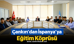 Çankırı’dan İspanya’ya Eğitim Köprüsü