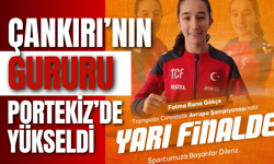 Çankırı’nın Gururu Portekiz’de Yükseldi