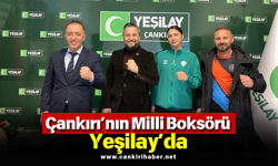 Çankırı’nın Milli Boksörü Yeşilay’da