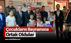 Çocukların Bayramına Ortak Oldular