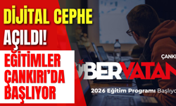 Dijital Cephe Açıldı! Eğitimler Çankırı’da Başlıyor