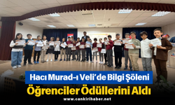 Hacı Murad-ı Veli’de Bilgi Şöleni: Öğrenciler Ödüllerini Aldı