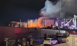 İlaç Fabrikasında Yangın