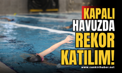 Kapalı Havuzda Rekor Katılım!