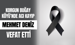 Korgun Buğay Köyü’nde Acı Kayıp: Mehmet Deniz Vefat Etti