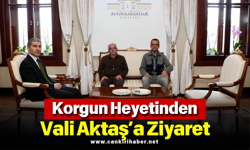 Korgun Heyetinden Vali Aktaş’a Ziyaret